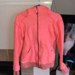 Bright Orange Lululemon Sweatshirt